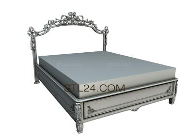 Спинки кроватей (SK_0466) 3D модель для ЧПУ станка
